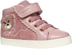 GEOX Ghete sport fete, roz cu ursulet, cu velcro, 21/26 roz antic (141183)
