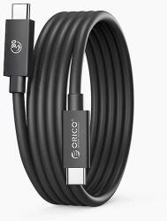 ORICO USB4 Thunderbolt5 kábel 80Gbps 240W USB-C - USB-C 2m - fekete