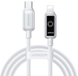 JOYROOM S-A55 StarFlight 30W USB-C - Lightning kábel 1.2m - fehér