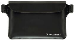 Wozinsky WWS-01 Vízálló PVC Övtáska - Fekete