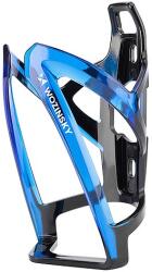 Wozinsky WUR-01BB kerékpáros kulacstartó kosár - fekete és kék