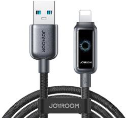JOYROOM S-A55 StarFlight 3A USB-A - Lightning kábel 1.2m - fekete