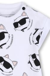 Karl Lagerfeld Бебешка памучна рокля Karl Lagerfeld (Z31260.71.81)