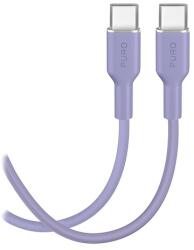 PURO ICON USB-C - USB-C kábel 1.5m - Lila