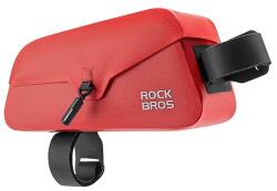 ROCKBROS 30120122004 Vízálló Kerékpár Váztáska Mágneses Záródással 0, 9L - Piros