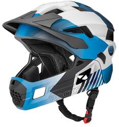 ROCKBROS TS-61 10110061002 Gyermek kerékpáros sisak levehető állrésszel M-es méret (54-57) - kék