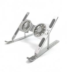 xBase Összecsukható Laptop Hűtőállvány (Dupla Ventilátorral és Tokkal) (27758)