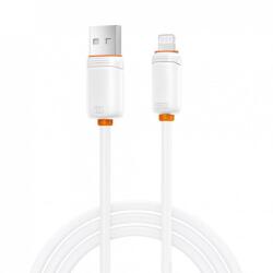 XO Cablu USB-A la iPhone Lightning 1m Alb, XO NB302 (XO-NB302)