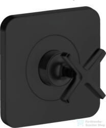 Hansgrohe AXOR Citterio E falsík alatti elzárószelep, matt fekete króm 36771670 (36771670)