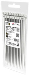 Entac kábelkötegelő 200x3, 6 mm fehér gyorskötöző 50db/csomag ECT-3.6-200-W (ECT-3.6-200-W)