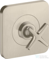 Hansgrohe AXOR Citterio E falsík alatti elzárószelep, szálcsiszolt nikkel 36771820 (36771820)