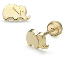 Lisa elefánt gyerekfülbevaló gömbzárral - JTAG-0320-18 (JTAG-0320-18)