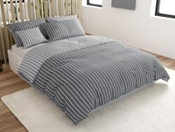  Povlečení z Renforcé bavlny CAPRIVI šedé knoflík Ágyneműhuzat mérete: 2 db 70 x 90 cm | 200 x 220 cm