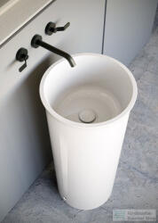 SAPHO KERASAN THE NEW YORKER szabadonálló kerámiamosdó, falhoz, 40x89x40cm (564501) (564501) - furdoszoba-szaniter