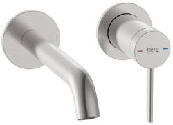 Roca Ona falsík alatti 2-lyukas mosdócsaptelep, rozsdamentes acél A5A359ESM0 (A5A359ESM0)