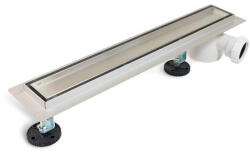 BALNEO Side Drain kétoldalas lefolyó 70 cm csempézhető oldalsó szifonnal, króm S-D 700 (S-D 700)