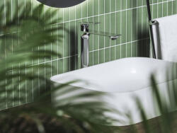 RAVAK Plan PN 015.00CR álló mosdócsaptelep 300 mm leeresztőszelep nélkül, fényes króm X070507 (X070507)