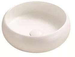 AREZZO design Soroya kerek 36x36 cm kerámia mosdótál, matt fehér AR-81300240WB (AR-81300240WB)