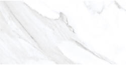 Toza Thasos Statuario polírozott gres padlóburkoló 60x120 cm (MT76)