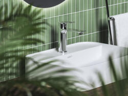 RAVAK Plan PN 014.00CR álló mosdócsaptelep 168 mm leeresztőszelep nélkül, fényes króm X070506 (X070506)