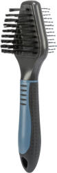 TRIXIE Double-Sided Brush | Kétoldalas kefe kutyák részére a teljes körű ápolásért - 6 × 19 cm