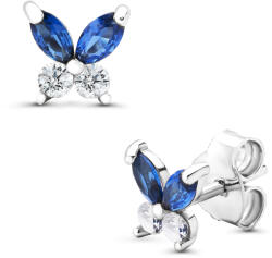  14 karátos fehérarany pillangó fülbevaló (AU14352) AU14352