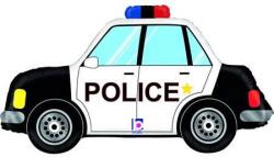 Grabo Felfújható rendőrautó-lufi 86 cm - Grabo (35686-P) Lufi