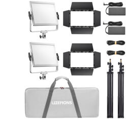 GODOX Litemons LP1200BI Bi-Color dupla LED panel/videólámpa szett (LP1200Bi K2)