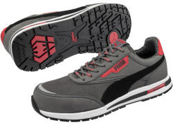 PUMA Rider Grey Low S1PS ESD FO HRO SR munkavédelmi cipő (PUM-643260-41) - kamino