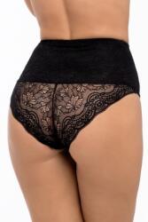 Babell 2008 magas derekú csipkés bugyi, fekete, L