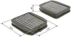 Bosch szűrő, utastér levegő BOSCH 1 987 432 512 for MERCEDES-BENZ (1 987 432 512)