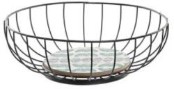  Gyümölcstartó fém tál - 28 cm