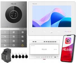 Hikvision WiFi video kaputelefon 2 eres Hikvision HiLook Egylakásos alkalmazás Pin kód (KIS / HD-VIS-02-K)