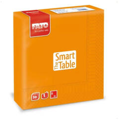 FATO Szalvéta 2 rétegű 33 x 33 cm 50 lap/cs Fato Smart Table narancssárga_82621400