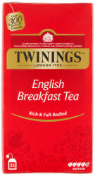 TWININGS Fekete tea TWININGS English Breakfast filteres 25*2g /12/