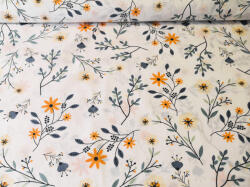  Pamutvászon textil - 160 cm / vadvirágos