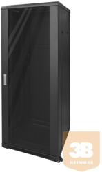 AMTECH RA664200 42U 600x600 álló rack szekrény
