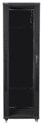 Lanberg 19" szabadon álló rack szekrény 42U/800X800 lapraszerelt, fekete