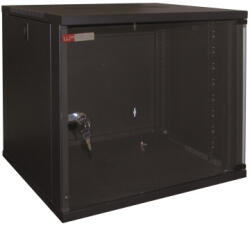 WP WPN-RWA-15606-B Falra szerelhető Rackszekrény Black (WPN-RWA-15606-B) - 3bnetwork
