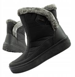  Téli bakancs hótaposó női bakancs Easy Way méret39 bélelt divatos cipzáras (EW-25-9121)