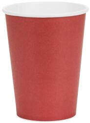  Piros papír pohár 250 ml, 6 darabos csomag (KPP90-007C-EU1)