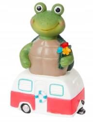 Impuls Kerti dekoráció figura teknős 9x6x14.5 cm Terasz Erkély Kert csoda (7651)