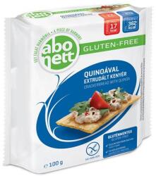 Abonett Extrudált kenyér, ABONETT, 100 g, quinoával, gluténmentes (KHE059) - papir25