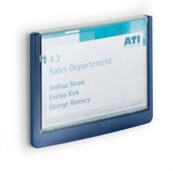 DURABLE Információs tábla, 149x105, 5 mm, DURABLE CLICK SIGN , kék (486107) - papir25