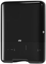 Tork Kéztörlő adagoló, H3 rendszer, Elevation, TORK Singlefold , fekete (553008) - papir25