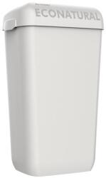 Lucart Hulladékgyűjtő, falra szerelhető, 23 l, 55, 8x34, 5x23 cm, LUCART EcoNatural Flow , fehér (892517) - papir25