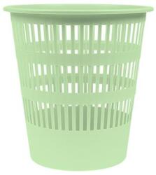 DONAU Papírkosár, 12 liter, DONAU, pasztellzöld (D307-06) - papir25