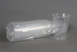  Műanyag söröspohár, 5 dl, 50 db, víztiszta (1020016400) - papir25