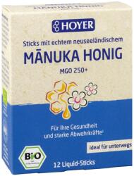 HOYER Miere de Manuka MGO 250+ Ecologica/Bio 12dz x 8g