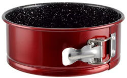 Perfect Home Formă de tort Metal Red Line cu inel detașabil - 18 cm, antiaderentă Tava